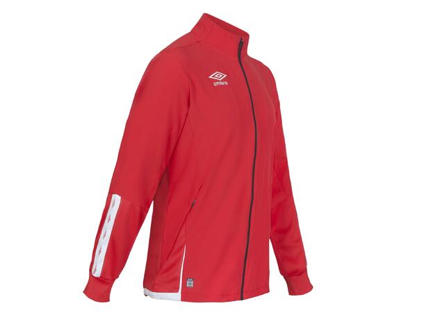 UMBRO UX Elite Trn Jkt Rød/Hvit XS Lett treningsjakke, romslig passform. 