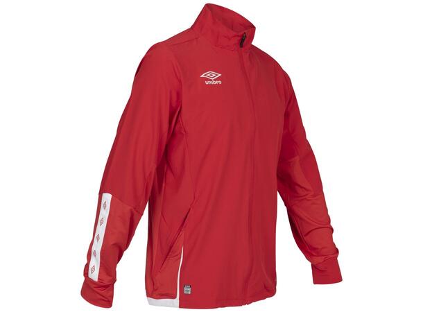 UMBRO UX Elite Trn Jkt Rød/Hvit XS Lett treningsjakke, romslig passform. 