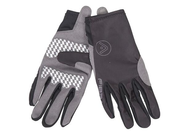 FIBRA Elite Bike Glove Sort S Elite sykkelhansker med polstring 