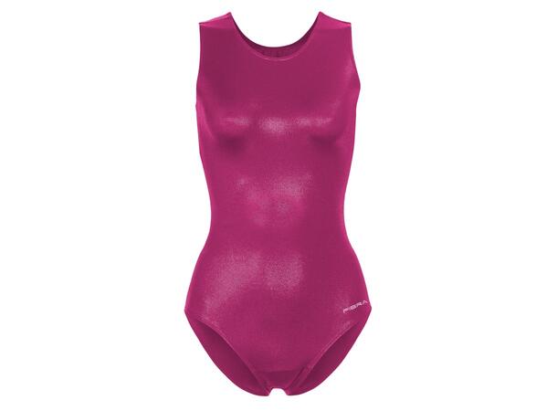 FIBRA Gym Leotard Basic W Rosa 128 Turndrakt uten arm 