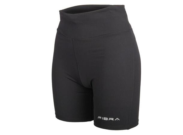 FIBRA Mid Tights Women Sort XS Mid tights med god elastisitet Dame 