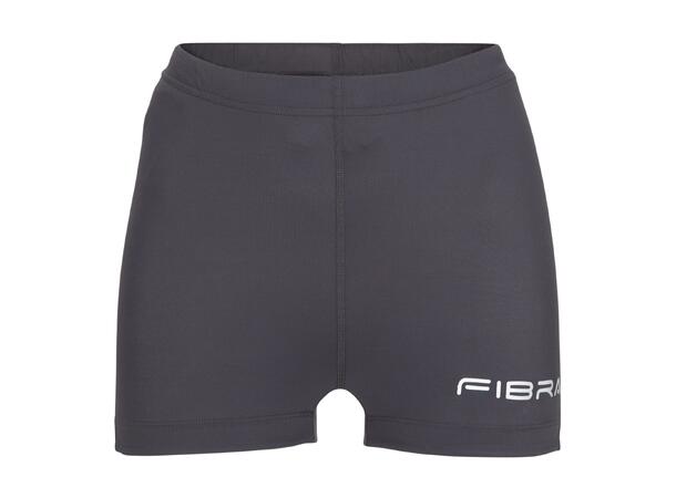 FIBRA Sync Short Tights Jr Sort 128 Kort løpetights til junior 