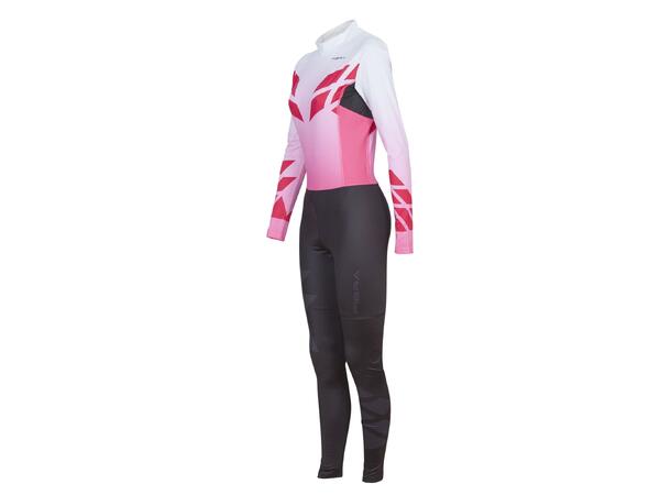 FIBRA Sync Ski Racesuit W Rosa XS Konkurransedress av elastisk materiale 