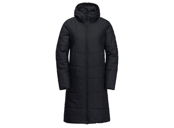 JW Deutzer Coat W Marine XS Jack Wolfskin Varm Lang Dame Parkas 