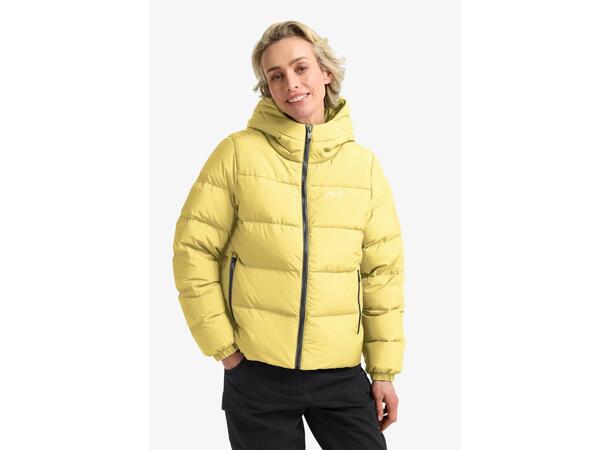JW Frozen Palace Jkt W Rds Gul XXL Jack Wolfskin Dunjakke til dame 