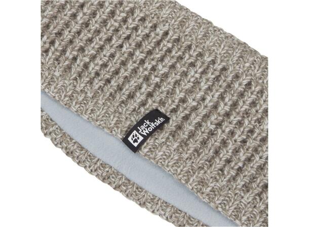 JW Medley Knit Headband W Offwhite S Jack Wolfskin Pannebånd med Fleece Fór 