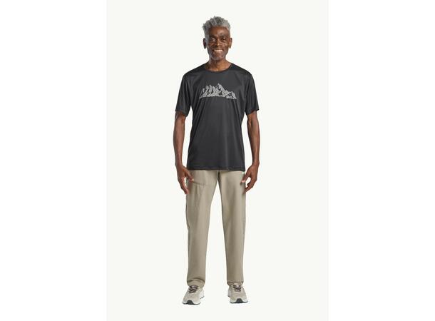 JW Pico Trail Pants M Khaki 46R Jack Wolfskin turbukser for menn 