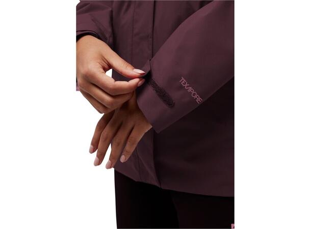 JW Rotwand 3in1 Jkt W Burgunder XS Jack Wolfskin 3 i 1 Skall jakke dame 