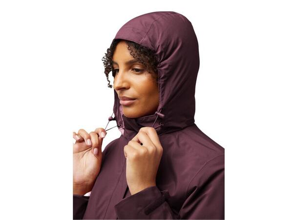 JW Rotwand 3in1 Jkt W Burgunder XS Jack Wolfskin 3 i 1 Skall jakke dame 
