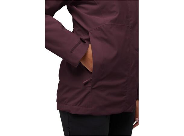 JW Rotwand 3in1 Jkt W Burgunder XS Jack Wolfskin 3 i 1 Skall jakke dame 