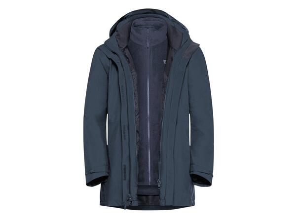 JW Rotwand 3in1 Jkt W Marine S Jack Wolfskin 3 i 1 Skall jakke dame 