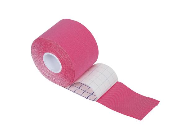 NORGESPL Kinesiologitape Rosa 5cmx5m Allergitestet Kinesiologitape 