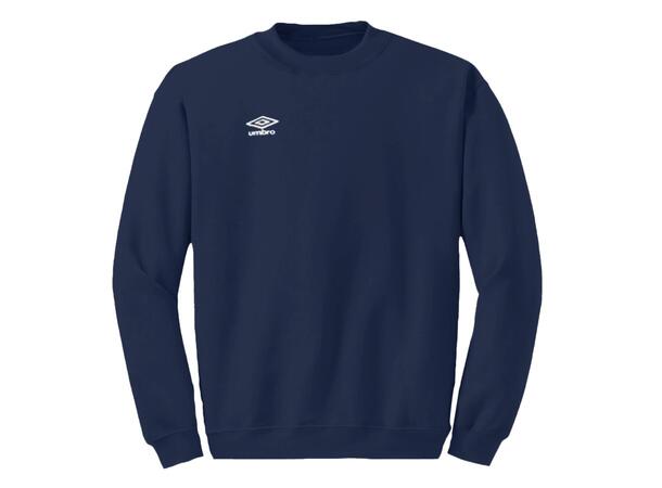 UMBRO Basic Crewneck Marine XS Genser med rund hals og Umbro logo 
