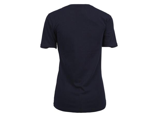 UMBRO Basic Tee W Marine 36 Rundhalse t-skjorte i bomull 