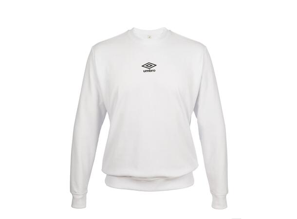 UMBRO Boston Crew Neck Hvit S Bomullsgenser med rund hals 