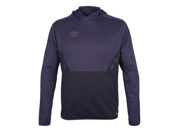 UMBRO Core Tech Hoodie Marine S Hettegenser i resirkulert polyester 