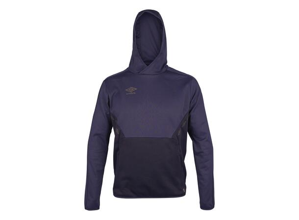 UMBRO Core Tech Hoodie Marine S Hettegenser i resirkulert polyester 