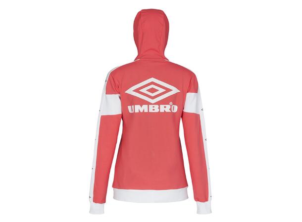 UMBRO Core X Hood Jacket W Korall 34 Hettejakke i bomull 