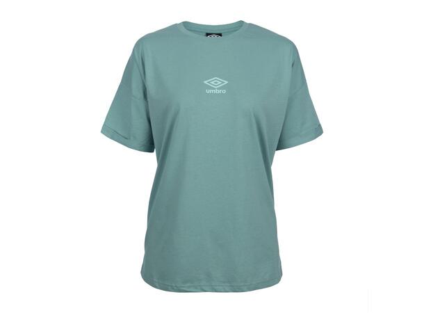 UMBRO Koz Tee Mint 40 Bomulls t-skjorte til fritid 