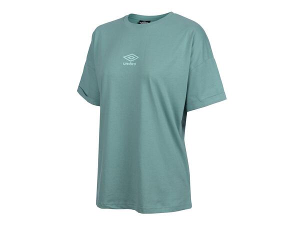 UMBRO Koz Tee Mint 40 Bomulls t-skjorte til fritid 
