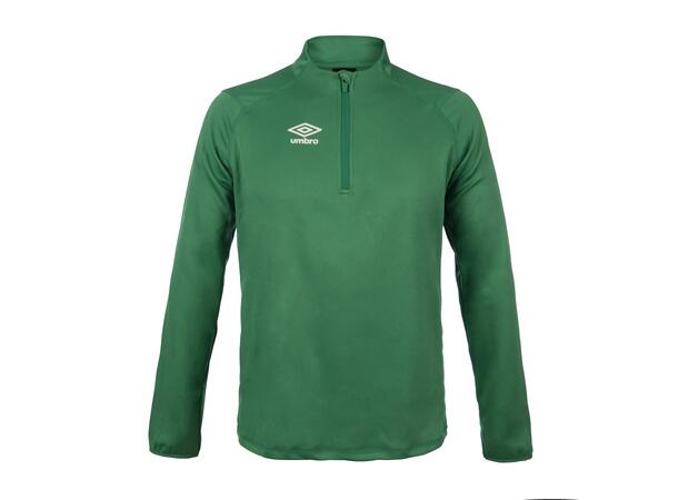 UMBRO Liga Half Zip jr Grønn 116 Treningsgenser med glidelås til junior 