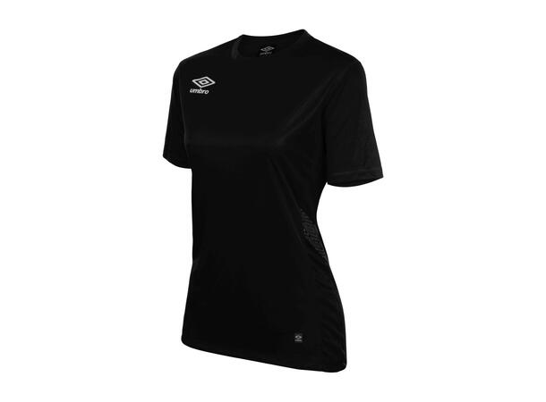 UMBRO Liga SS Jersey W Sort 34 Spillertrøye i resirkulert kvalitet dame 