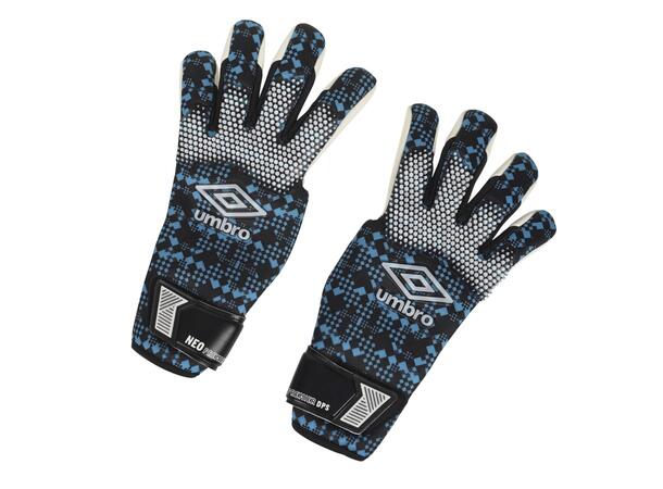 UMBRO Neo Premier Glove Dps Sort 6 Keeperhanske med støtte 