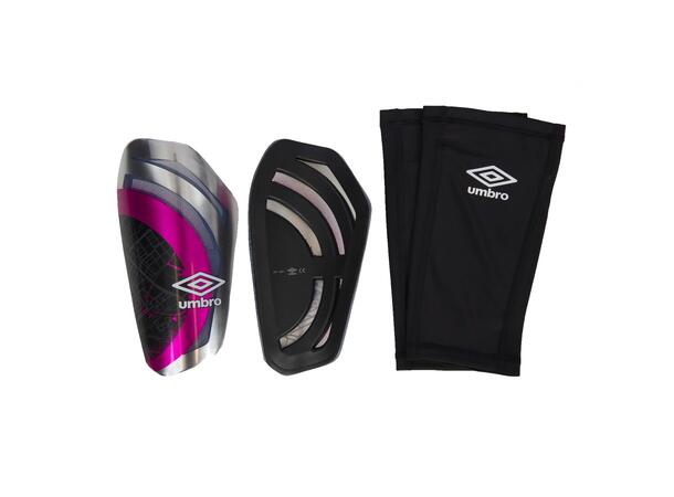 UMBRO Neo Pro Tecta Guard Sleeve Grå S Leggskinn med strømpe som har lomme 