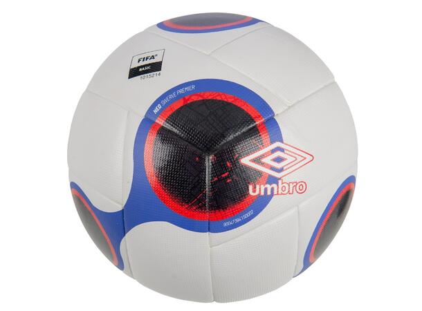 UMBRO Neo Swerve Premier FQ Hvit/Blå 5 Kamp og treningsball 26 