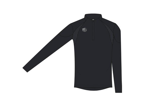 UMBRO Pro Tr Half Zip Top Sort S Treningsoverdel med glidelås 