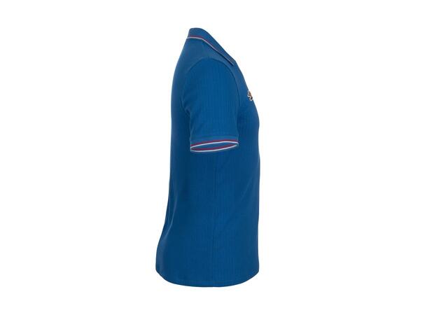 UMBRO Rib Tennis Tee Blå XS Fritids T-skjorter med krave i Modal 