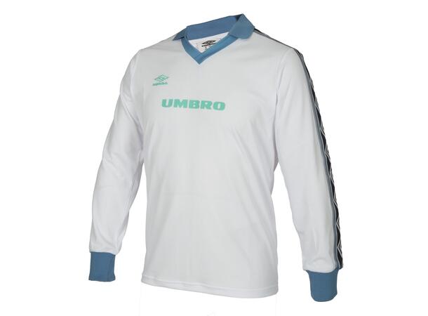 UMBRO Taped Ls Jersey Hvit XS Genser med lang arm og bånd på arm 