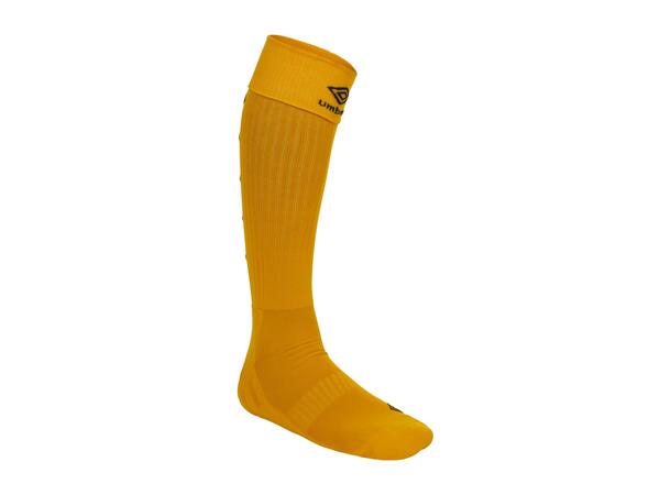 UMBRO UX Elite Fotb.Str Gul/Sort 26-29 Solide fotballstrømper - god passform 