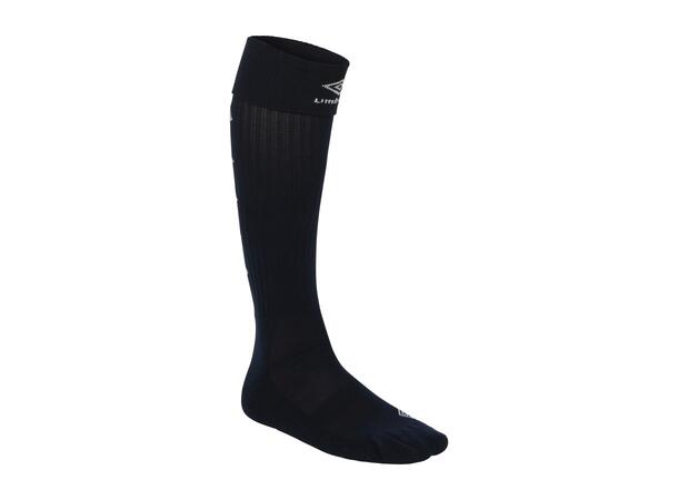 UMBRO UX Elite Fotb.Str Marine/Hv 26-29 Solide fotballstrømper - god passform 