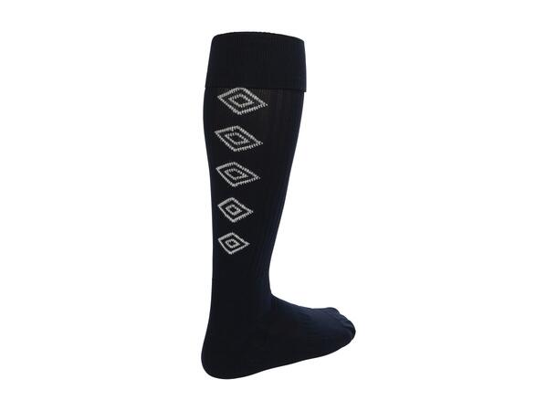UMBRO UX Elite Fotb.Str Marine/Hv 26-29 Solide fotballstrømper - god passform 