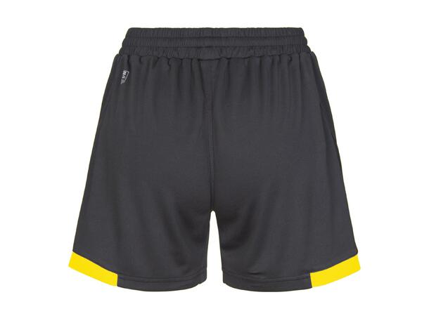 UMBRO UX Elite Shorts W Sort/Gul 34 Flott spillershorts 