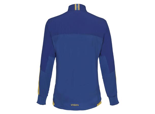 UMBRO UX Elite Trn Jkt Blå/Gul 4XL Lett treningsjakke, romslig passform. 