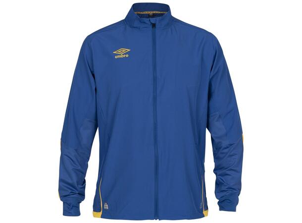 UMBRO UX Elite Trn Jkt Blå/Gul 4XL Lett treningsjakke, romslig passform. 