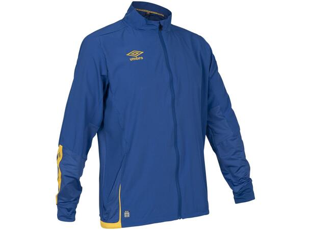 UMBRO UX Elite Trn Jkt Blå/Gul 4XL Lett treningsjakke, romslig passform. 