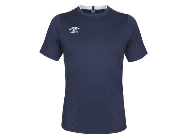 UMBRO UX Elite Trn Tee jr Marine/Hv 128 Teknisk trenings t-skjorte til junior 