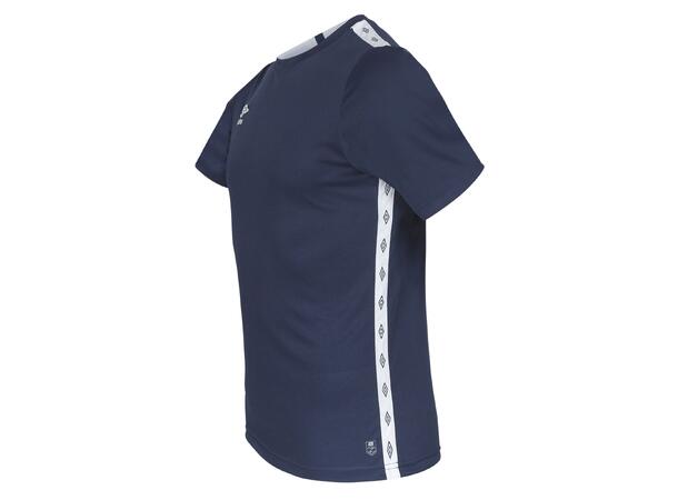 UMBRO UX Elite Trn Tee jr Marine/Hv 128 Teknisk trenings t-skjorte til junior 
