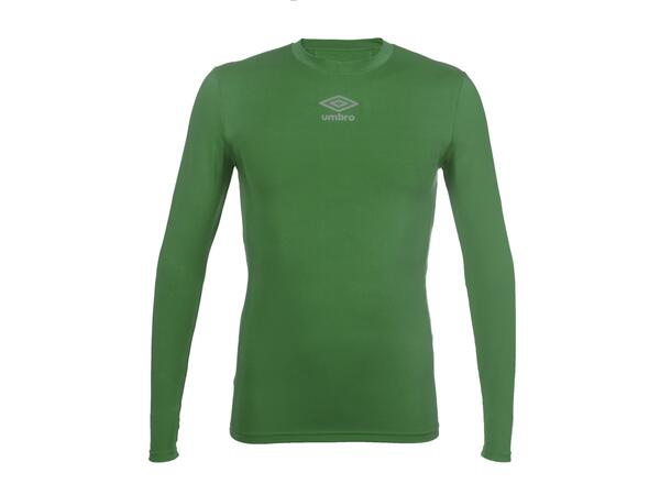 UMBRO UX Elite Underw Top Grønn XS/S Teknisk tettsittende trøye med lang arm 