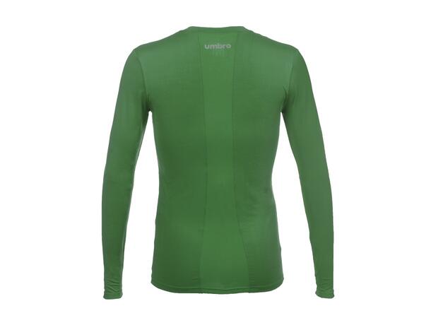 UMBRO UX Elite Underw Top Grønn XS/S Teknisk tettsittende trøye med lang arm 