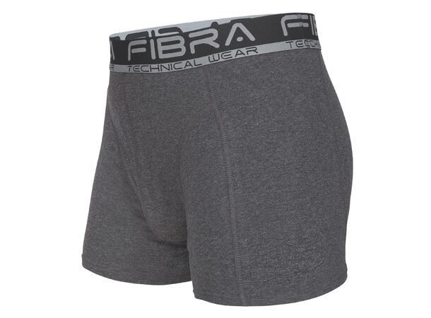 FIBRA Apex Boxer 2pck Sort/Grå S Boksershorts til herre i 2 farger 