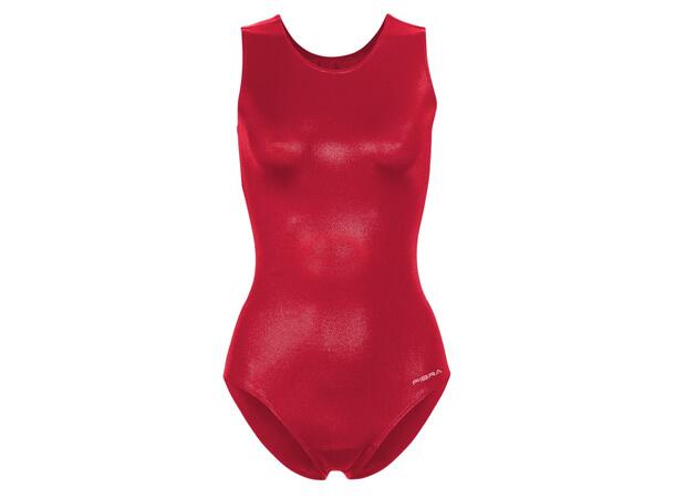 FIBRA Gym Leotard Basic W Rød 110 Turndrakt uten arm 