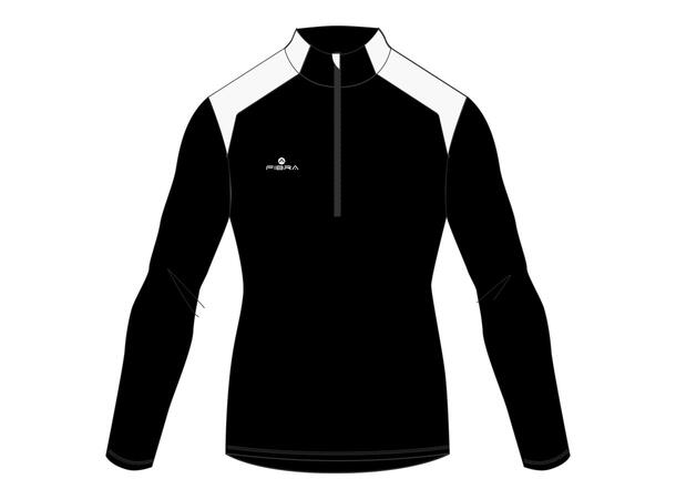 FIBRA Halfzip W Sort XS Treningsgenser til dame 