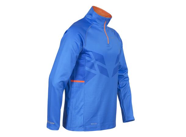 FIBRA Sync Half Zip Jr Blå 128 Komfortabel Half Zip til junior 