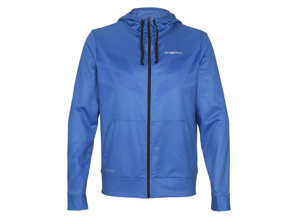 FIBRA Sync Hood Zip Jr Lys blå 128 Junior hettejakke med børstet innside 