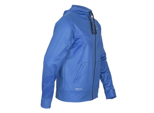 FIBRA Sync Hood Zip Jr Lys blå 128 Junior hettejakke med børstet innside 