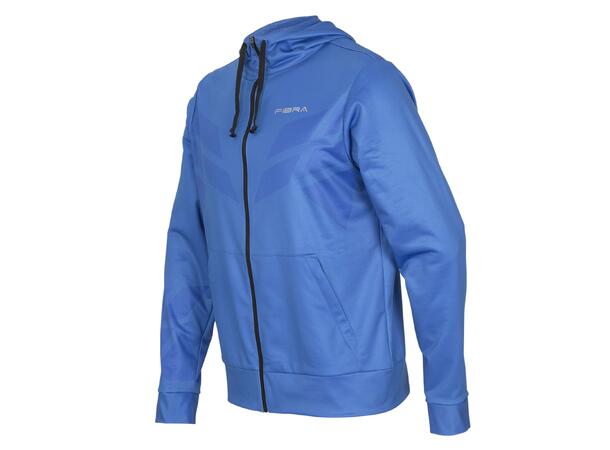 FIBRA Sync Hood Zip Jr Lys blå 128 Junior hettejakke med børstet innside 